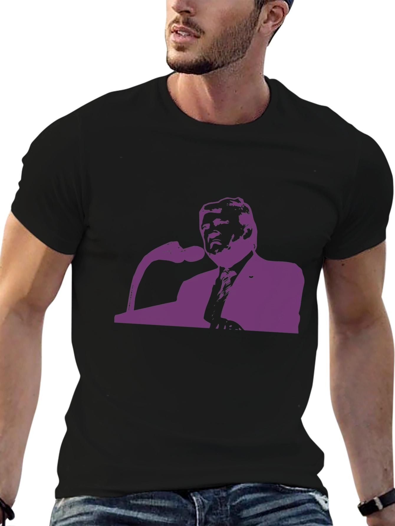 Political Graphic T-Shirt - Bold Statement Tee