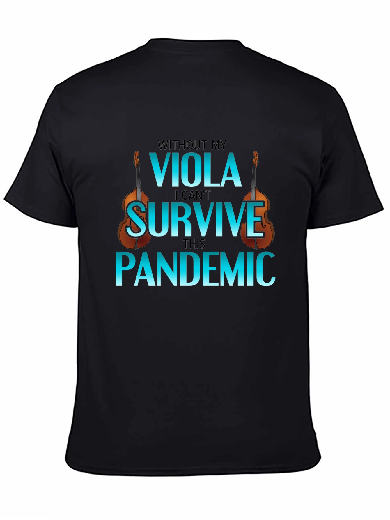 Viola Pandemic T-Shirt: Music Lovers Apparel