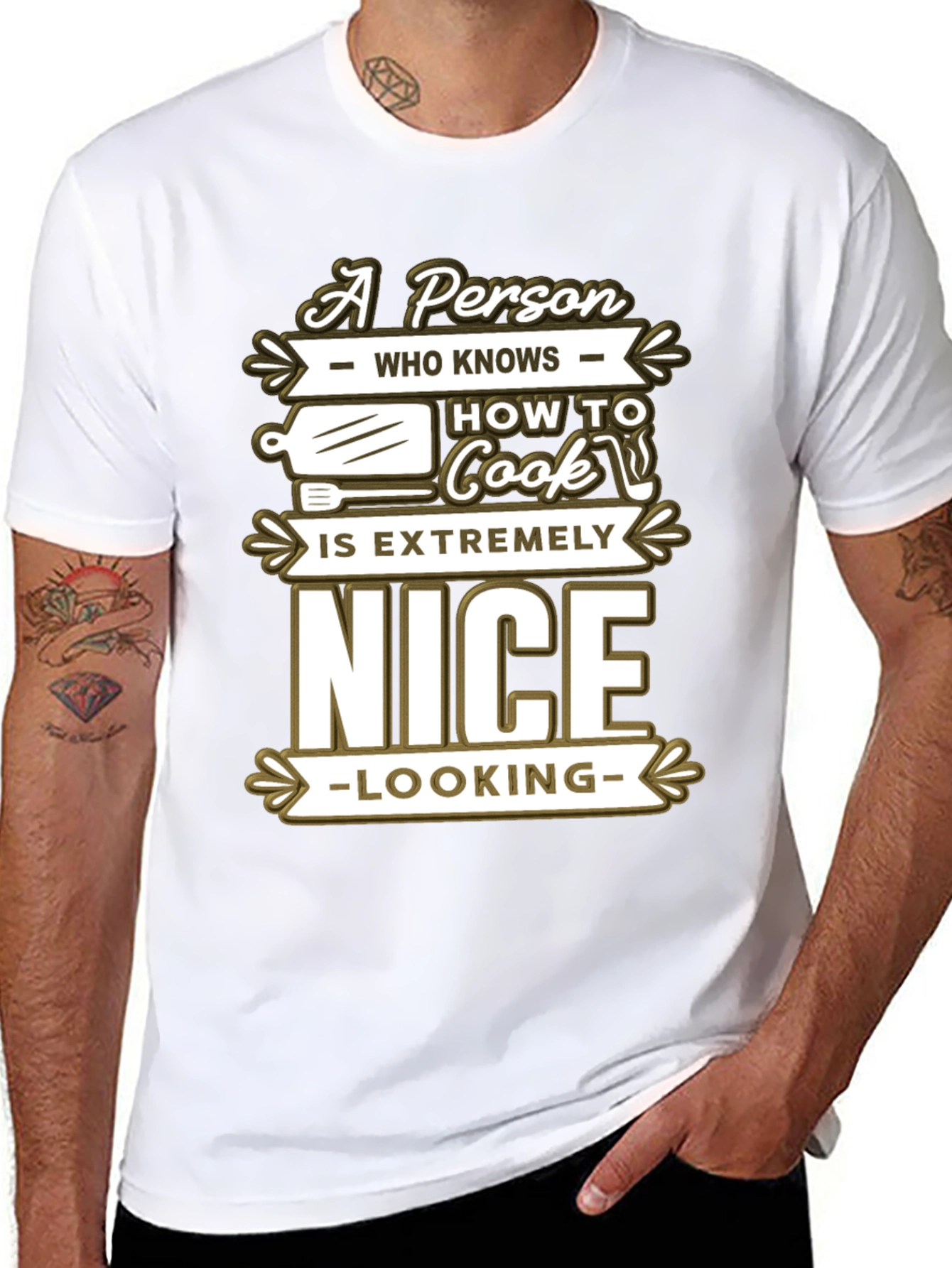 Funny Cooking Lover T-Shirt Nice Looking Chef Cook Gift