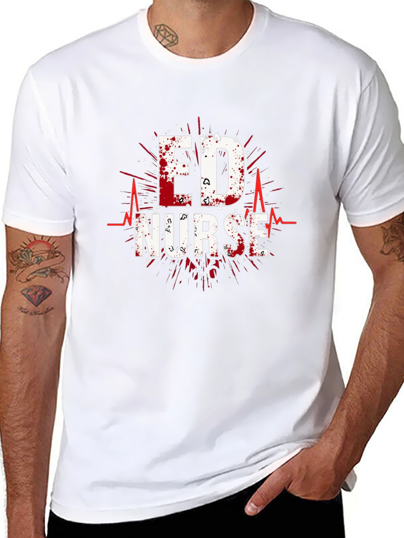 ED Nurse Graphic T-Shirt - Emergency Room Nursing Apparel