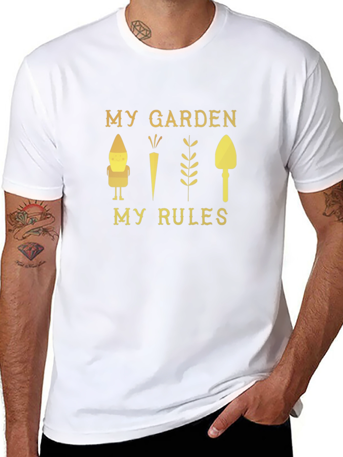 My Garden My Rules Graphic Tee - Gardener Gift