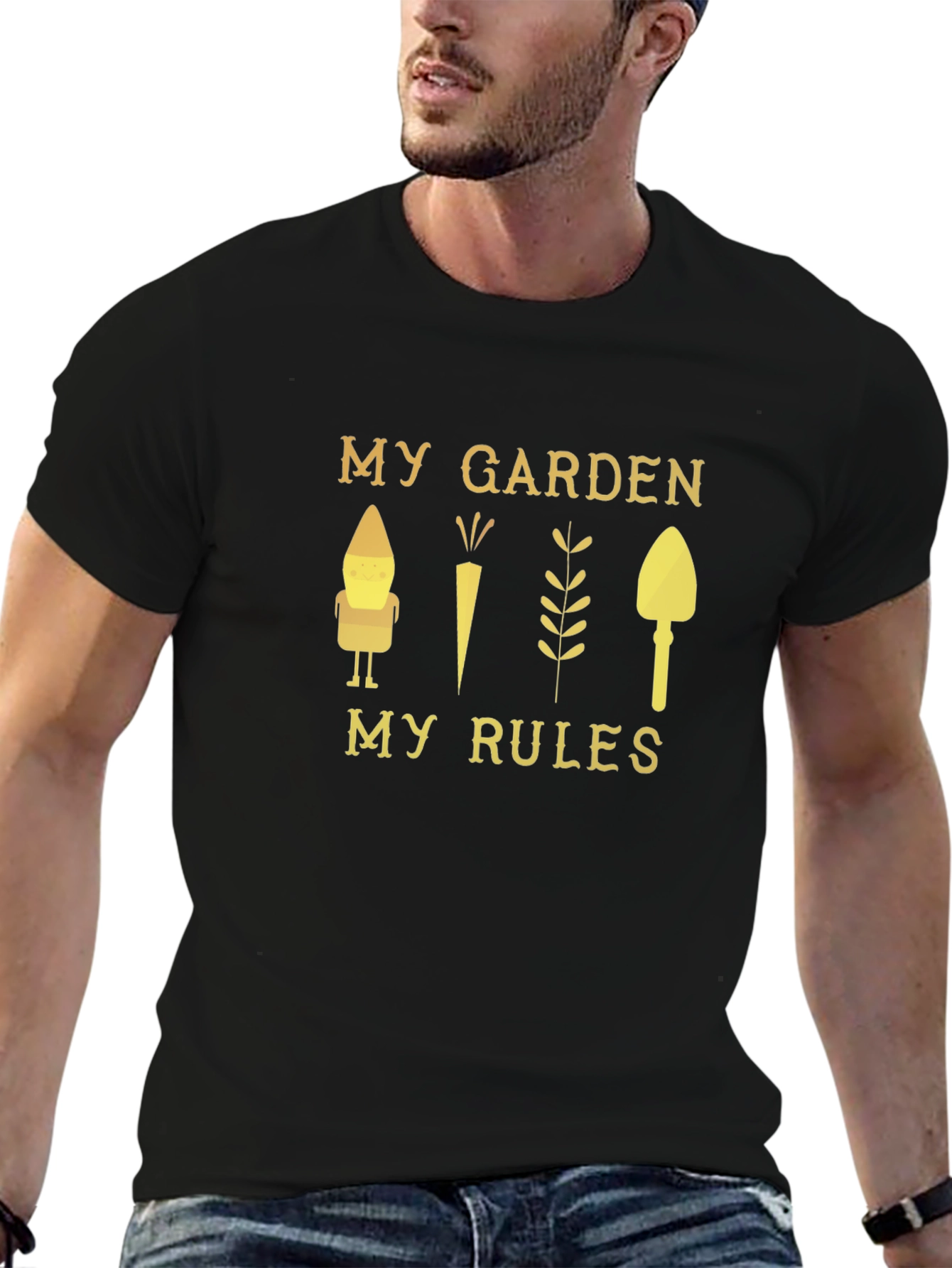 My Garden My Rules Graphic Tee - Gardener Gift