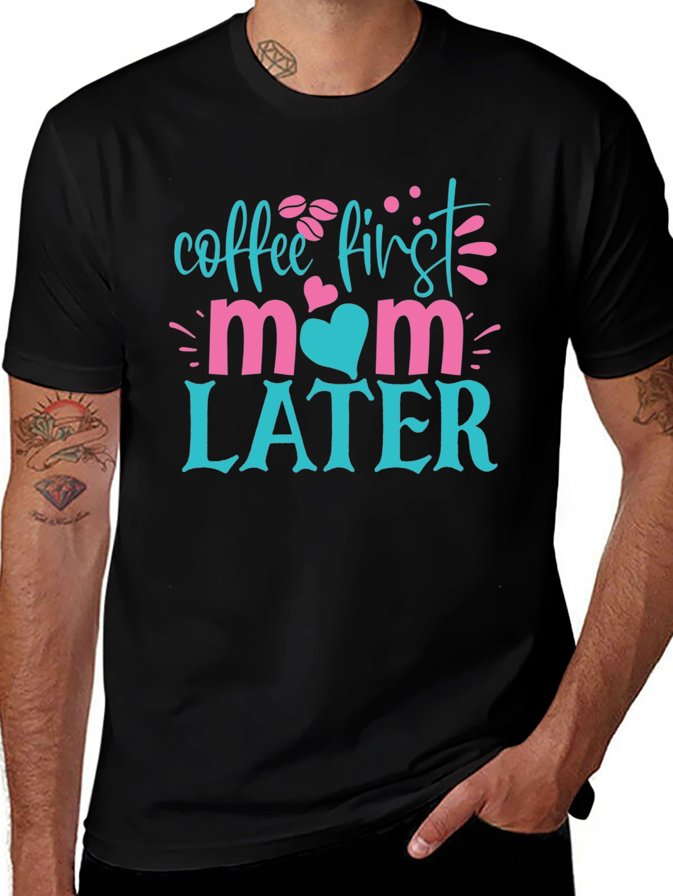 Coffee First Mom Later T-Shirt