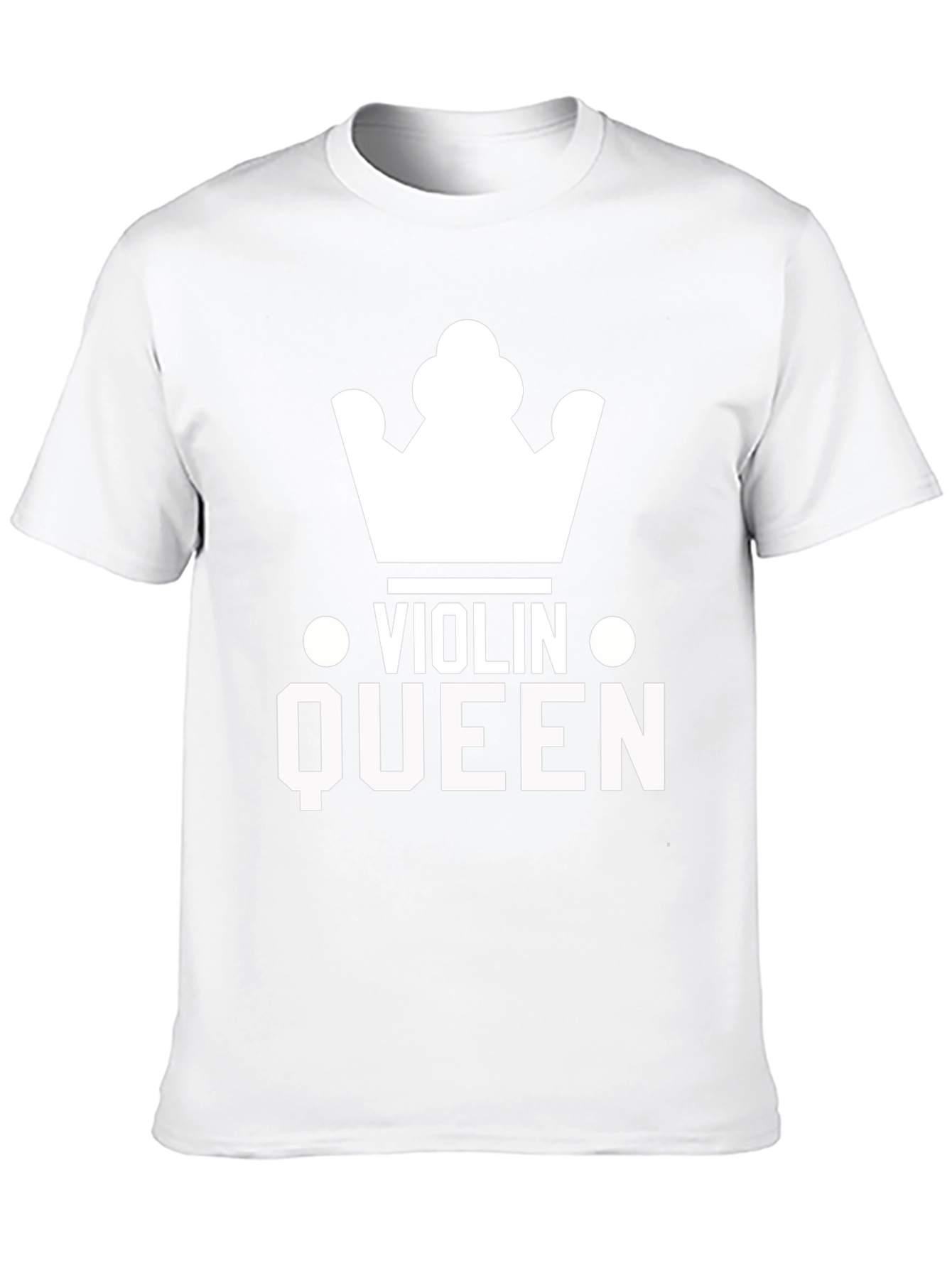 Violin Queen Graphic Tee - Music Lover T-Shirt