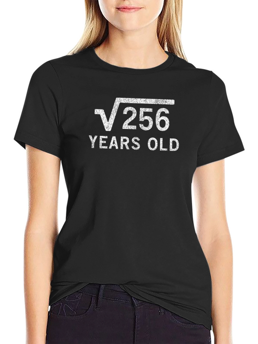 Funny 16 Years Old T-Shirt - Math Birthday Gift