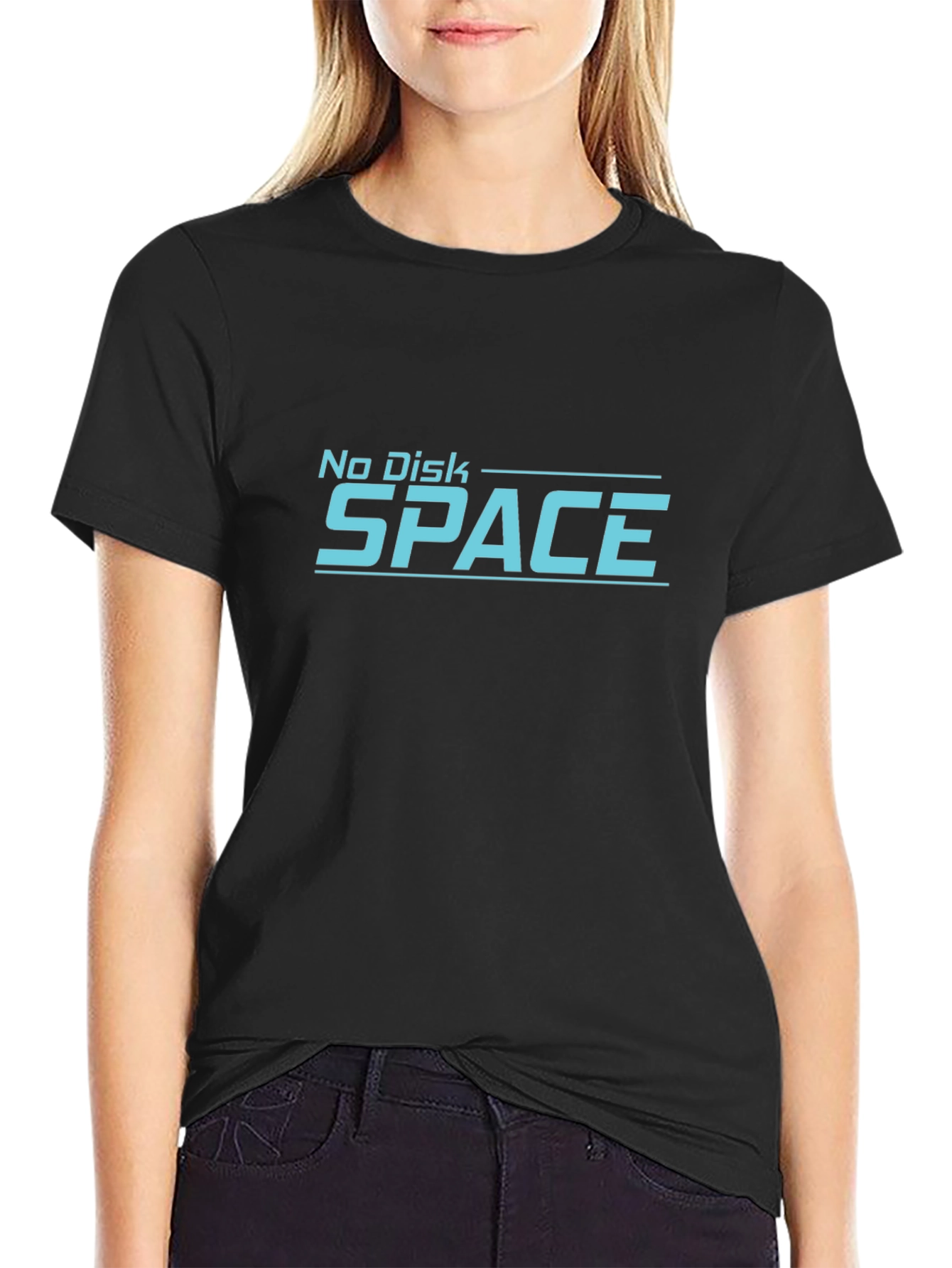 No Disk Space T-Shirt - Gamer Humor Tee