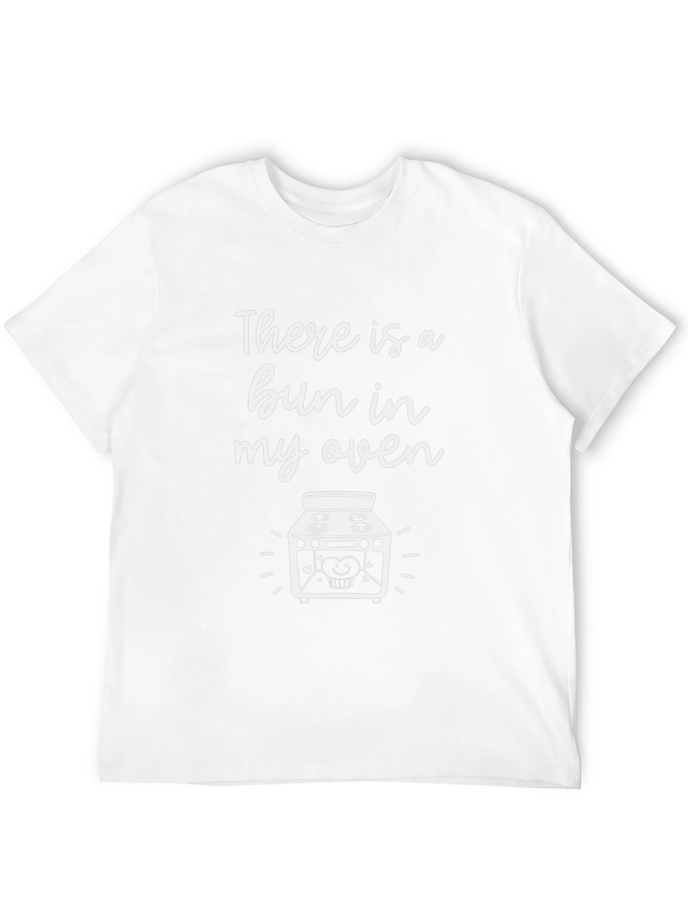 Bun in My Oven Pregnancy Announcement T-Shirt