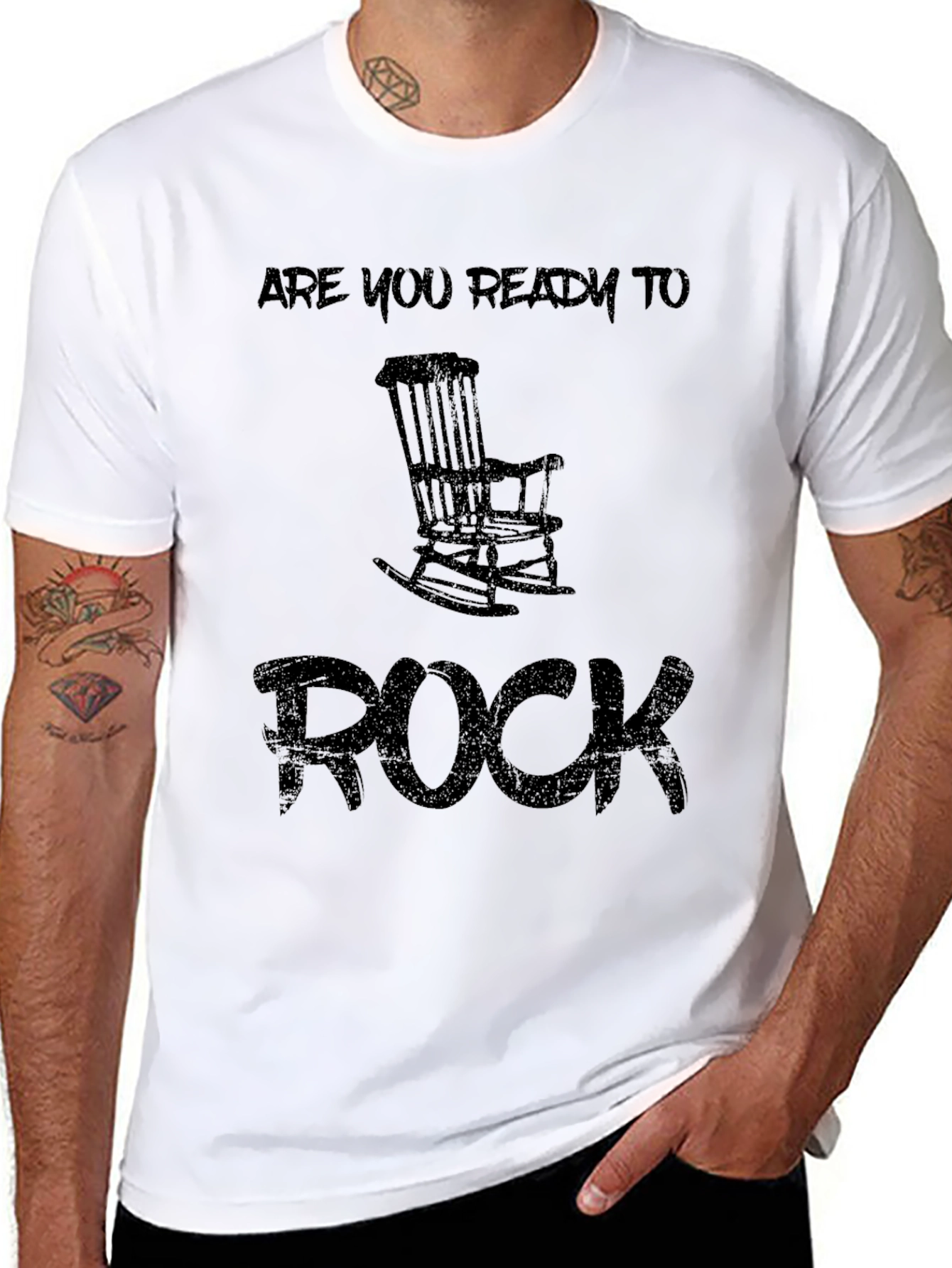 Ready to Rock Chair Graphic T-Shirt