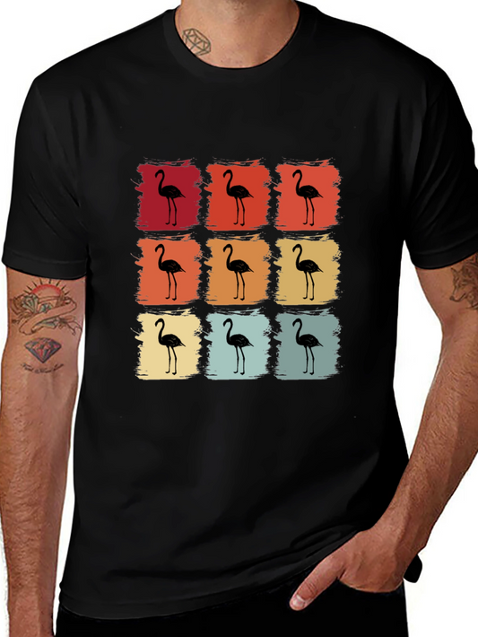 Retro Flamingo Graphic Tee