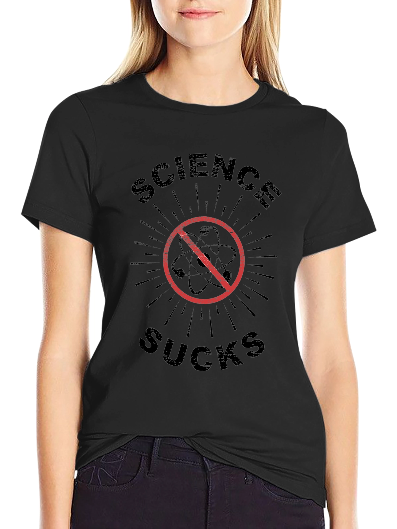 Science Sucks T-Shirt - Anti-Science Graphic Tee