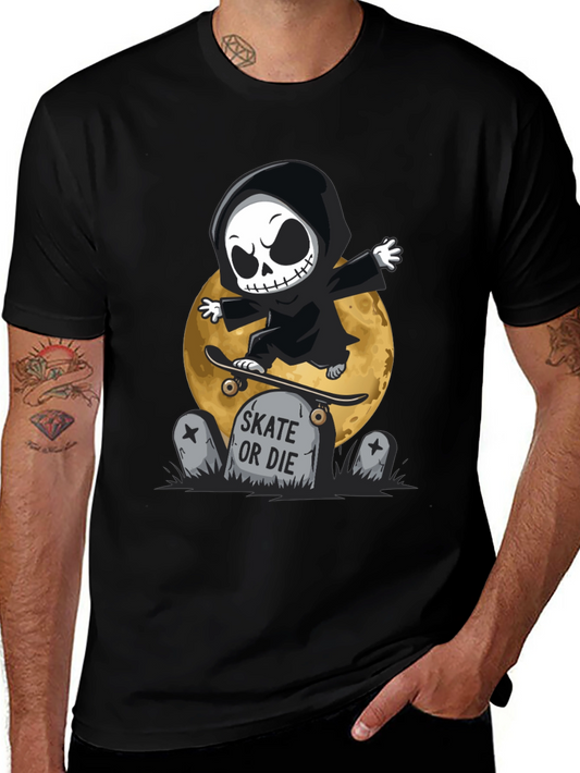 Skate or Die Grim Reaper T-Shirt