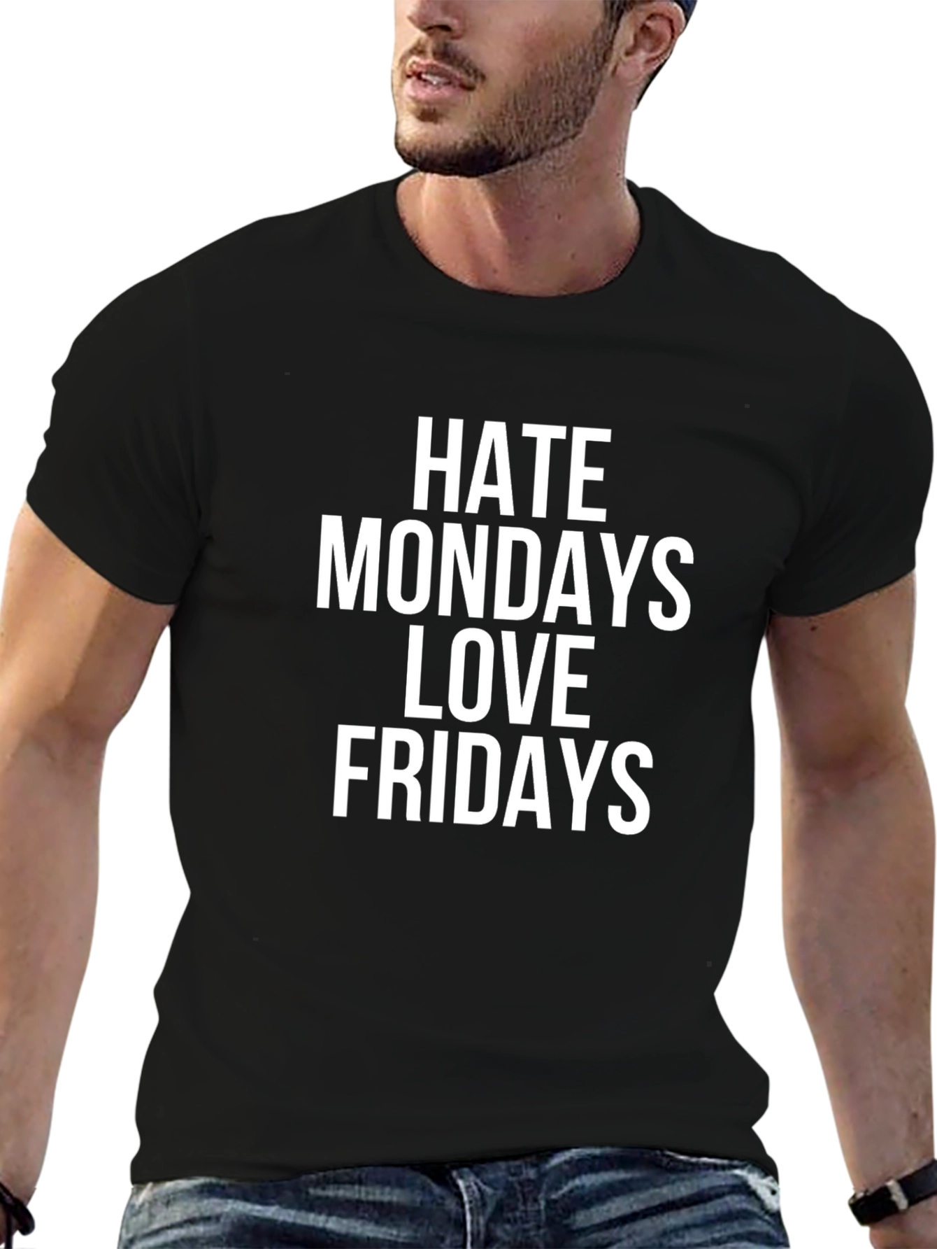 Hate Mondays Love Fridays Graphic Tee