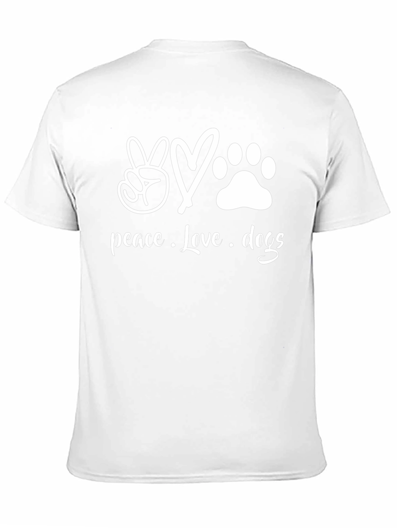 Peace Love Dogs Graphic Tee