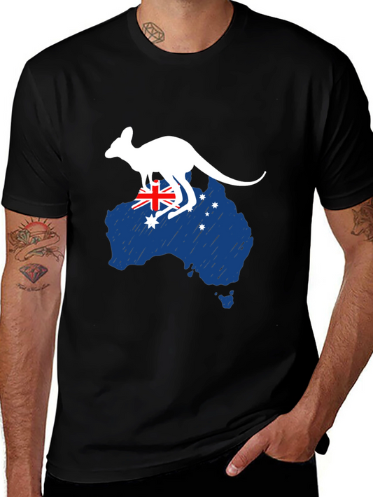 Australia Kangaroo Graphic Tee