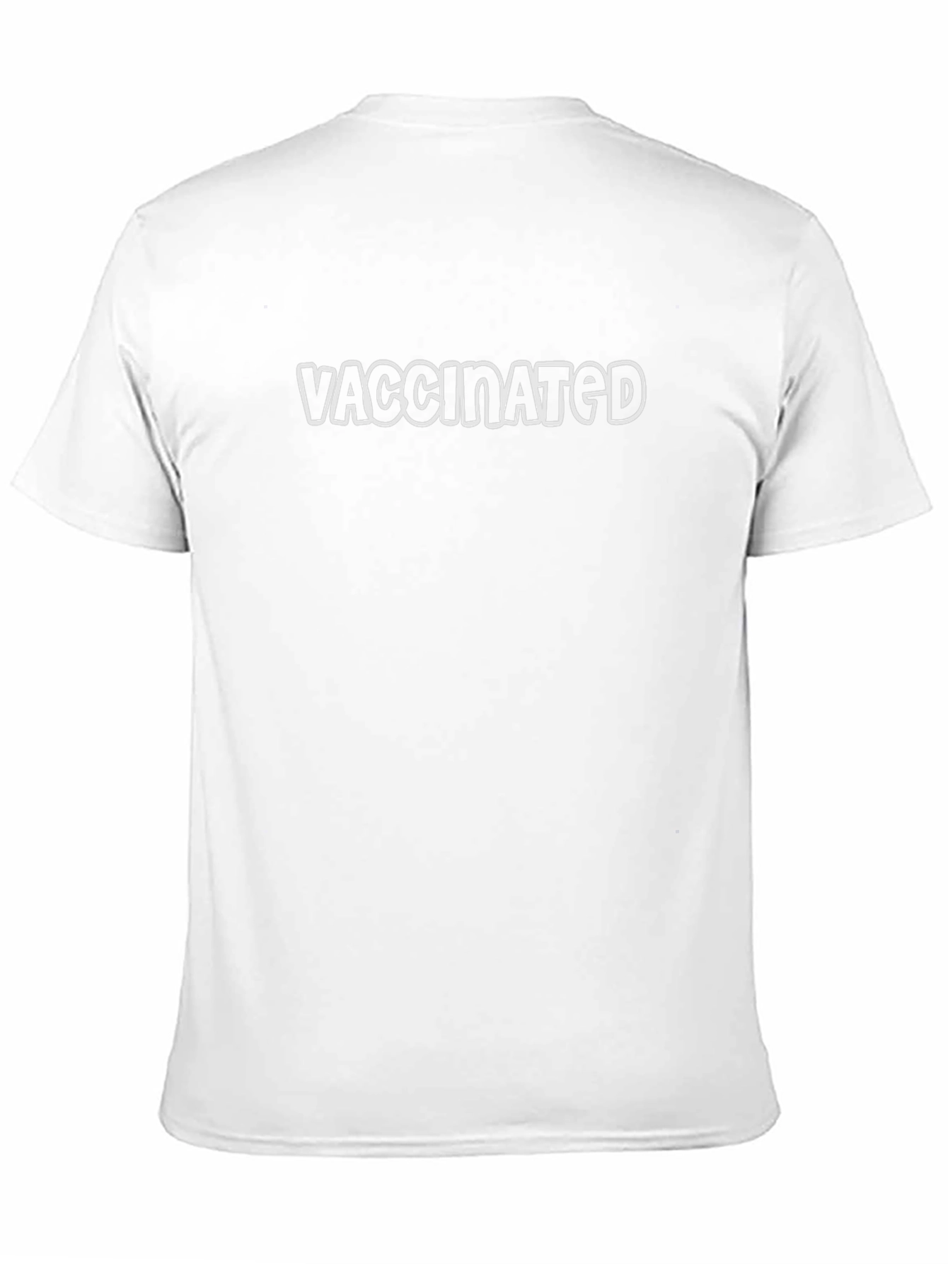 Vaccinated Black T-Shirt